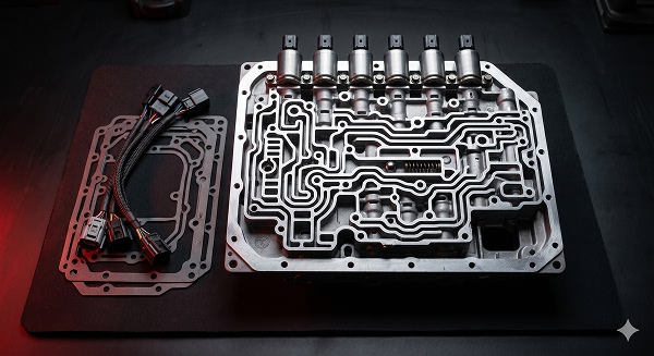 Ремонт гидроблока АКПП замена соленоидов