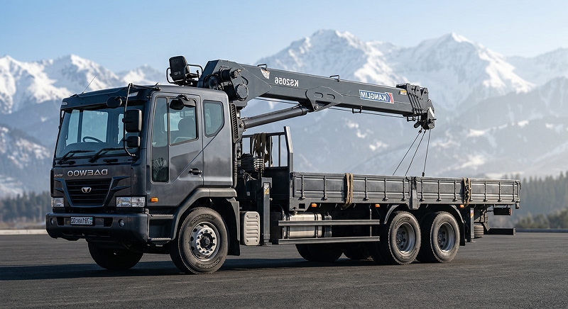 Манипулятор 15 тонн в Алматы – аренда тяжёлого крана-манипулятора CRANEX