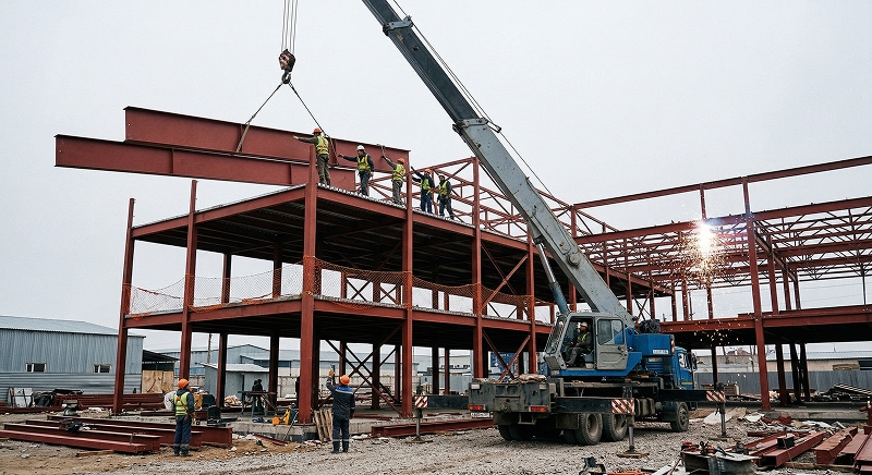 Перевозка металлоконструкций манипулятором – CRANEX Алматы